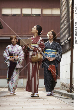 婦女用和服觀光 22375006
