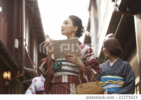 婦女用和服觀光 22375023