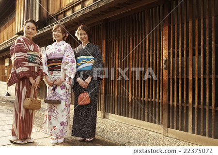 婦女用和服觀光 22375072