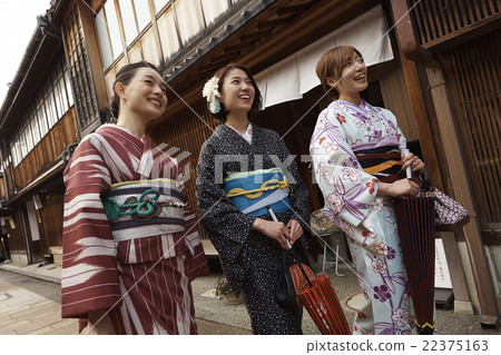 婦女用和服觀光 婦女用和服觀光 22375163