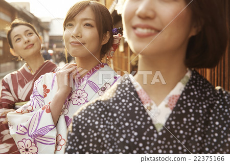 婦女用和服觀光 22375166