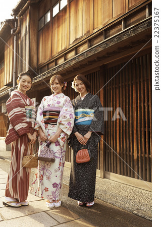 婦女用和服觀光 22375167