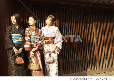 婦女用和服觀光 婦女用和服觀光 22375180