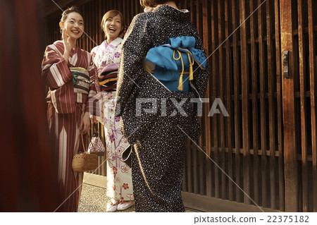 婦女用和服觀光 22375182