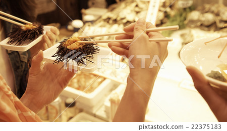 Women sightseeing the market Women sightseeing the market 22375183