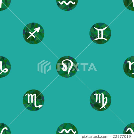 Seamless pattern or background with zodiac signs Seamless pattern or background with zodiac signs 22377019