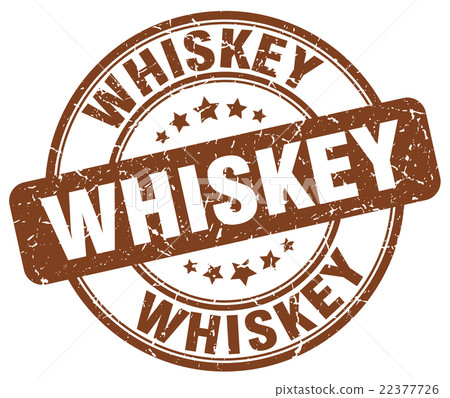whiskey brown grunge round vintage rubber stamp-插圖素材 [22377726] - PIXTA圖庫
