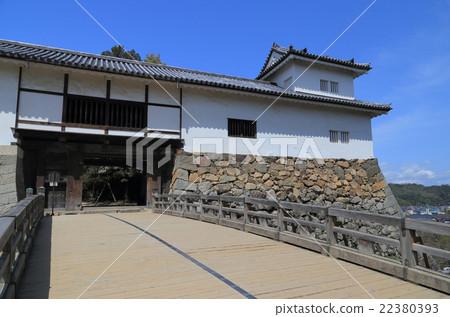 Hikone Castle Balance Stole and Hallway Bridge Hikone Castle Balance Stole and Hallway Bridge 22380393