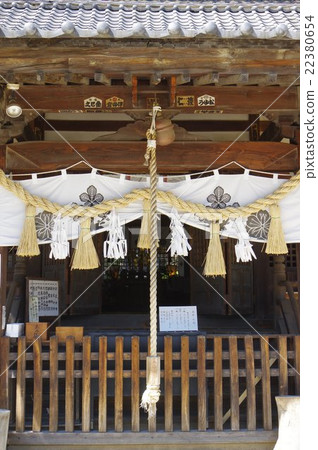 Shinshu Matsumoto Shiogama神社的神社尊敬的縱向製鹽神 Shinshu Matsumoto Shiogama神社的神社尊敬的縱向製鹽神 22380654