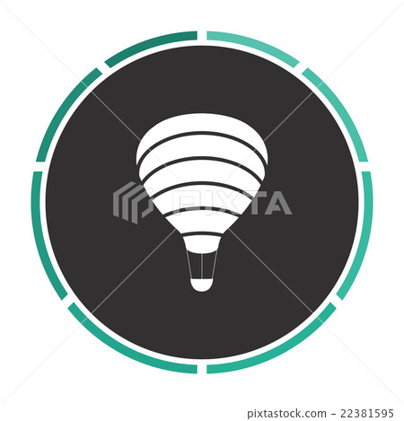 balloon journey computer symbol 22381595