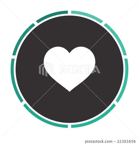 heart computer symbol 22381656