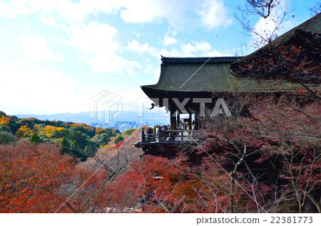The stage of Shimizu (Kiyomizu Temple / Kyoto city Higashiyama Ward Shimizu) The stage of Shimizu (Kiyomizu Temple / Kyoto city Higashiyama Ward Shimizu) 22381773