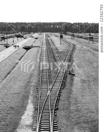 Railway platform in concentration camp Railway platform in concentration camp 22382793