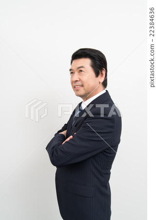 Businessman with arms crossed Businessman with arms crossed 22384636