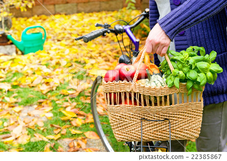shopping bag with bicycle shopping bag with bicycle 22385867