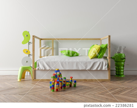 Empty children's room  22386281