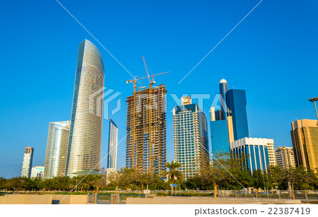 Al Markaziyah West, a district in Abu Dhabi, UAE Al Markaziyah West, a district in Abu Dhabi, UAE 22387419