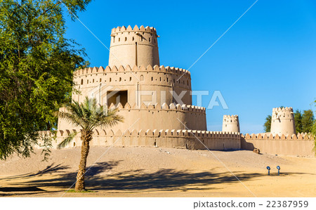 Towers of Al Jahili Fort in Al Ain, UAE 22387959