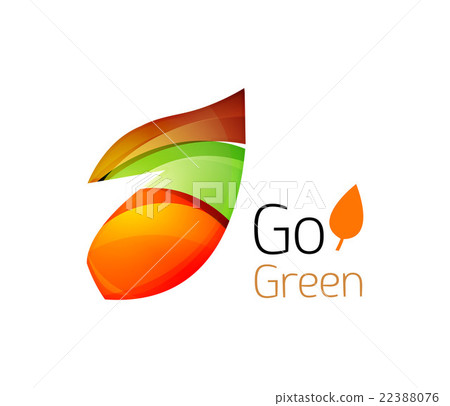 Shiny leaf icon 22388076