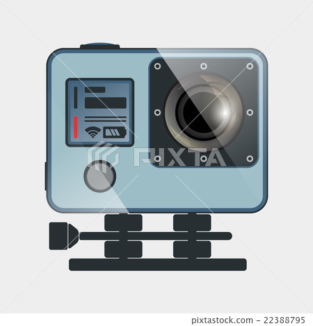 Action camera icon Action camera icon 22388795