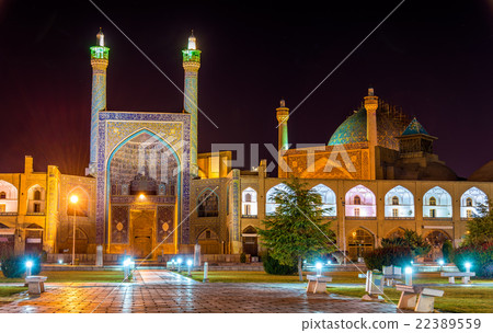 View of Shah (Imam) Mosque in Isfahan - Iran 22389559