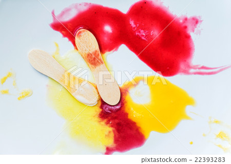 melted ice cream 22393283