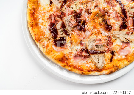 pizza on the white pizza on the white 22393307