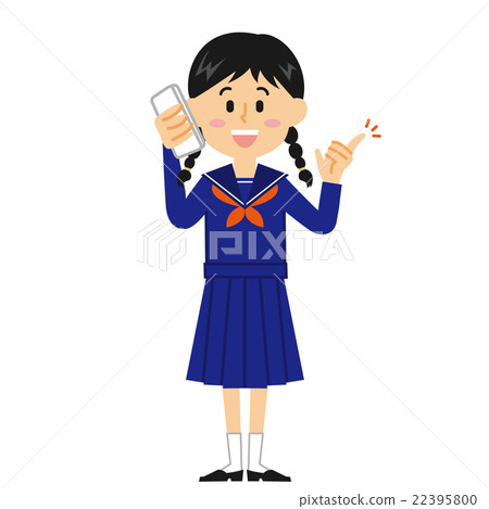 Junior high school girls _ smartphone _ 15 series Junior high school girls _ smartphone _ 15 series 22395800
