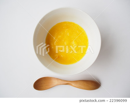 Baby's baby food corn and pumpkin soy milk potage 22396099