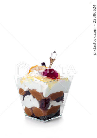 Healthy dessert with creamy yoghurt layered Healthy dessert with creamy yoghurt layered 22396624