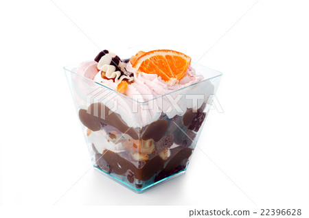 Healthy dessert with creamy yoghurt layered Healthy dessert with creamy yoghurt layered 22396628