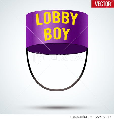 Lobbyboy Hat Vector Illustration 22397248
