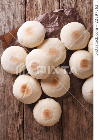 Traditional Moroccan batbout small bread Traditional Moroccan batbout small bread 22397562