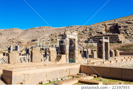 Hall of a Hundred Columns in Persepolis, Iran 22397955