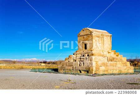 Tomb of Cyrus the Great in Pasargadae, Iran 22398008