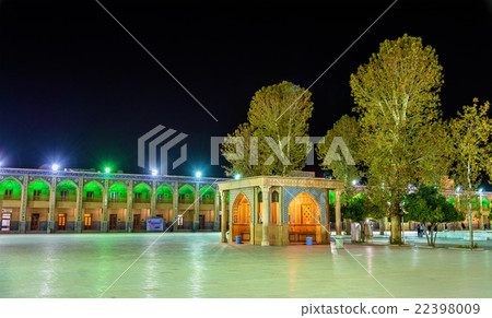 Court of Shah Cheragh mosque in Shiraz - Iran 22398009