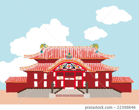 沖繩首里城 沖繩首里城 22398646