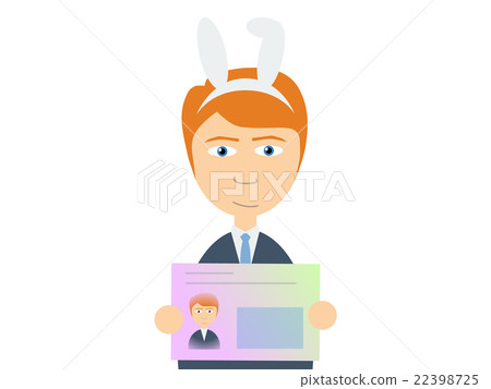 Foreigner with personal number card 22398725