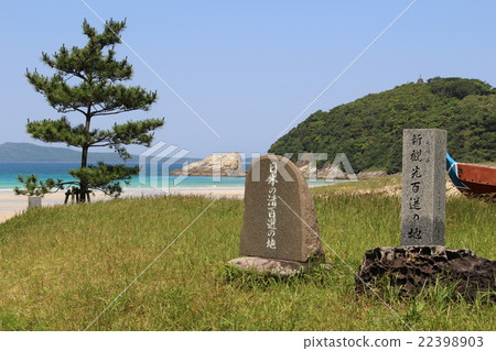 Sunflower Goto Island of Islands Fukue Island Takahama Beach Japan's 100 beaches 22398903