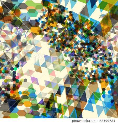 Abstract background with messy polygon shapes Abstract background with messy polygon shapes 22399783