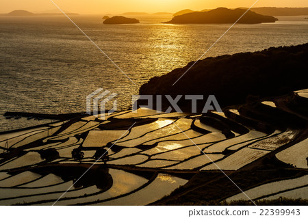 Rice terraces of Tsuchiya 22399943