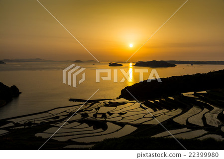 Rice terraces of Tsuchiya 22399980
