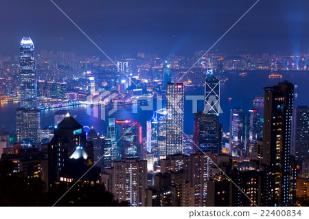 Night over Hong Kong Night over Hong Kong 22400834