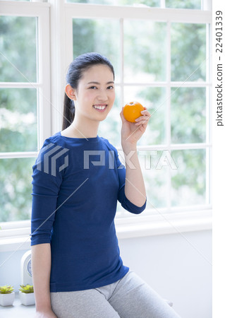 日本婦女用桔子 日本婦女用桔子 22401339