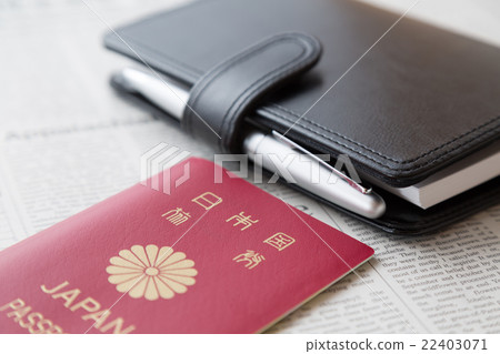 企業形象筆記本和護照 22403071