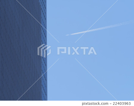 Airplane cloud · skyscraper Airplane cloud · skyscraper 22403963