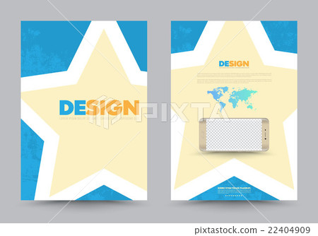Cover annual report template A4 size 22404909