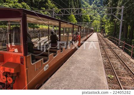 Kurobe gorge Railway fresh green Kurobe gorge 22405282