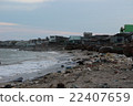Garbage-large beach 22407659