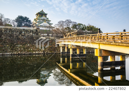 Osaka Castle Landmark Of Osaka In Japan 22407802